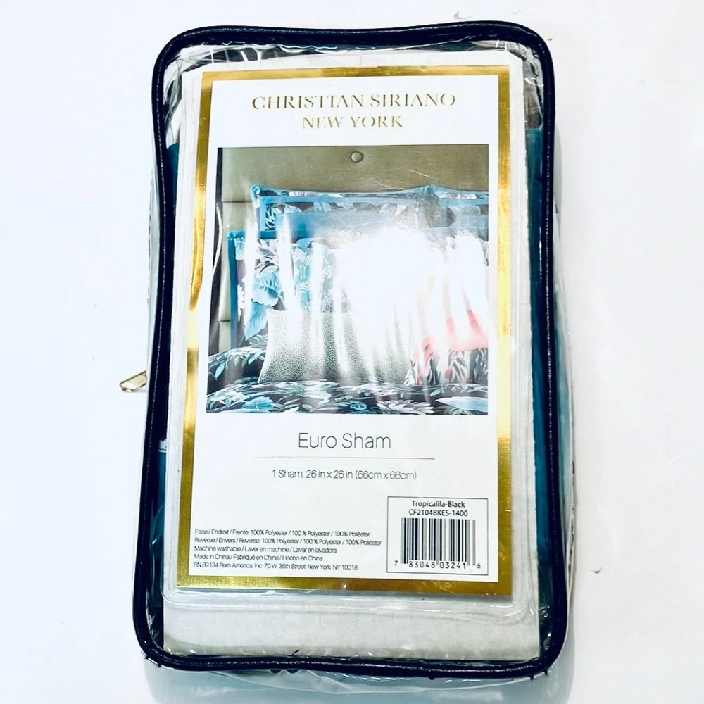 Christian Siriano New York Euro Sham Pillow Cover